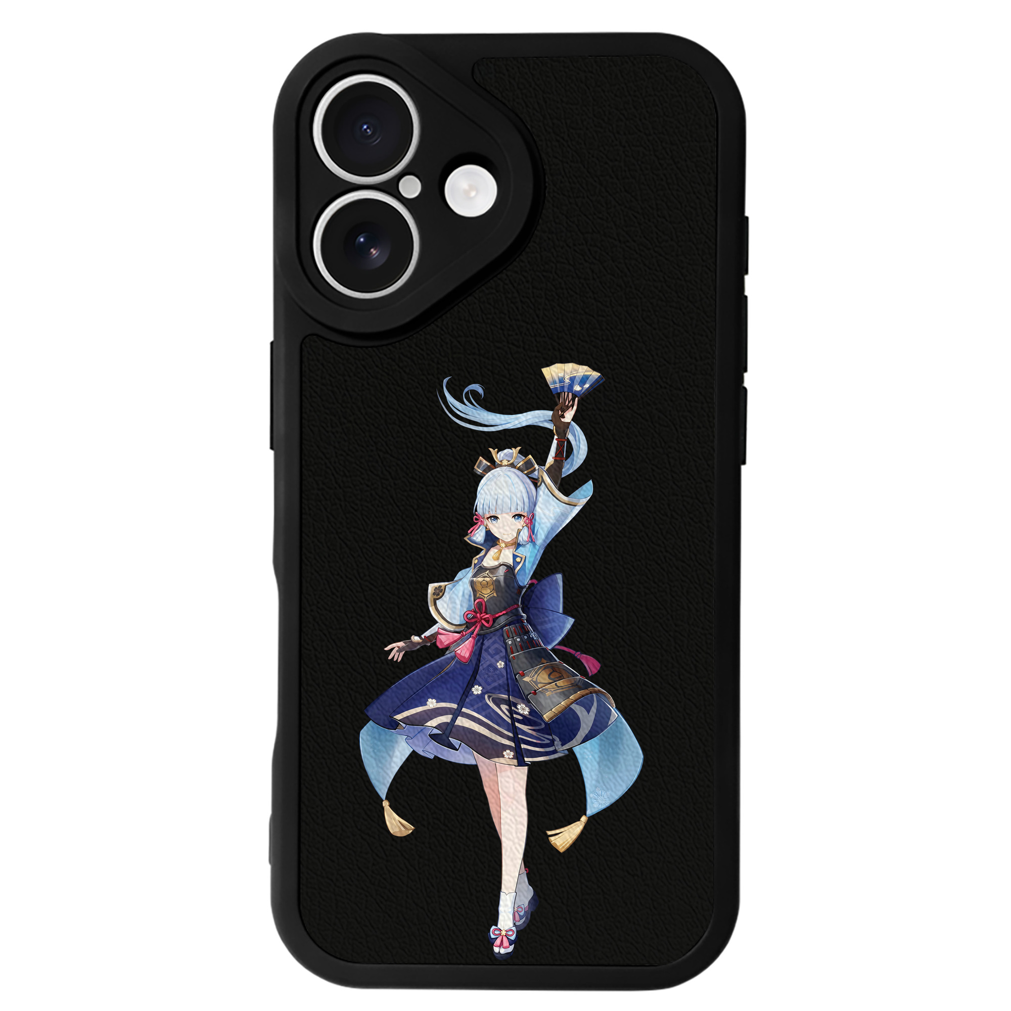 げんし神 神里綾華 神宮寺レン genshin Kamimiya Ren 【iPhone 16シリーズ対応】シリコンスマホケース（レザー調） 材質：シリコン